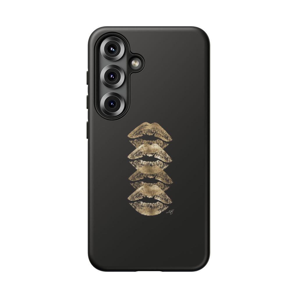 Golden Lipstick Phone Case