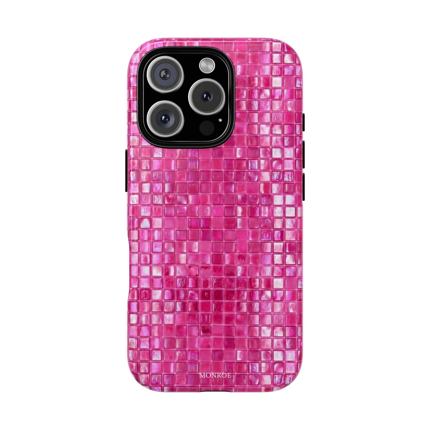 Hot Pink Mosaic Tough Case