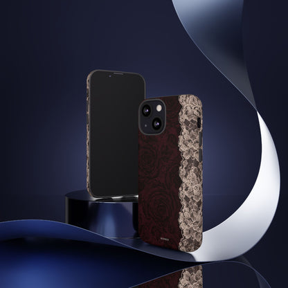 Burgundy Rose Tough Case