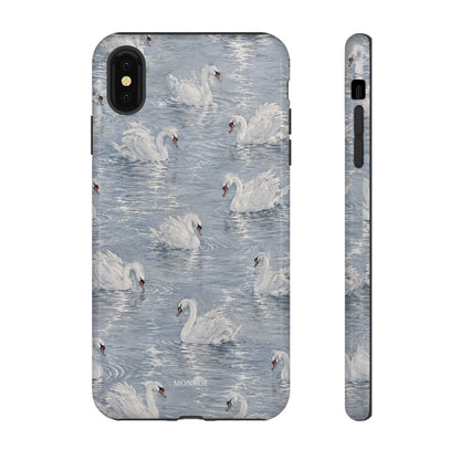 Swan Pattern Tough Case
