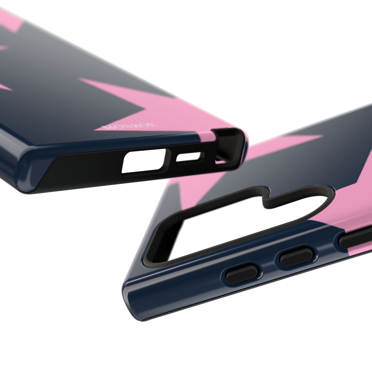 Navy & Pink Star Tough Cover