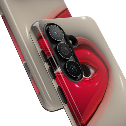 Red Heart Eyes Tough Case