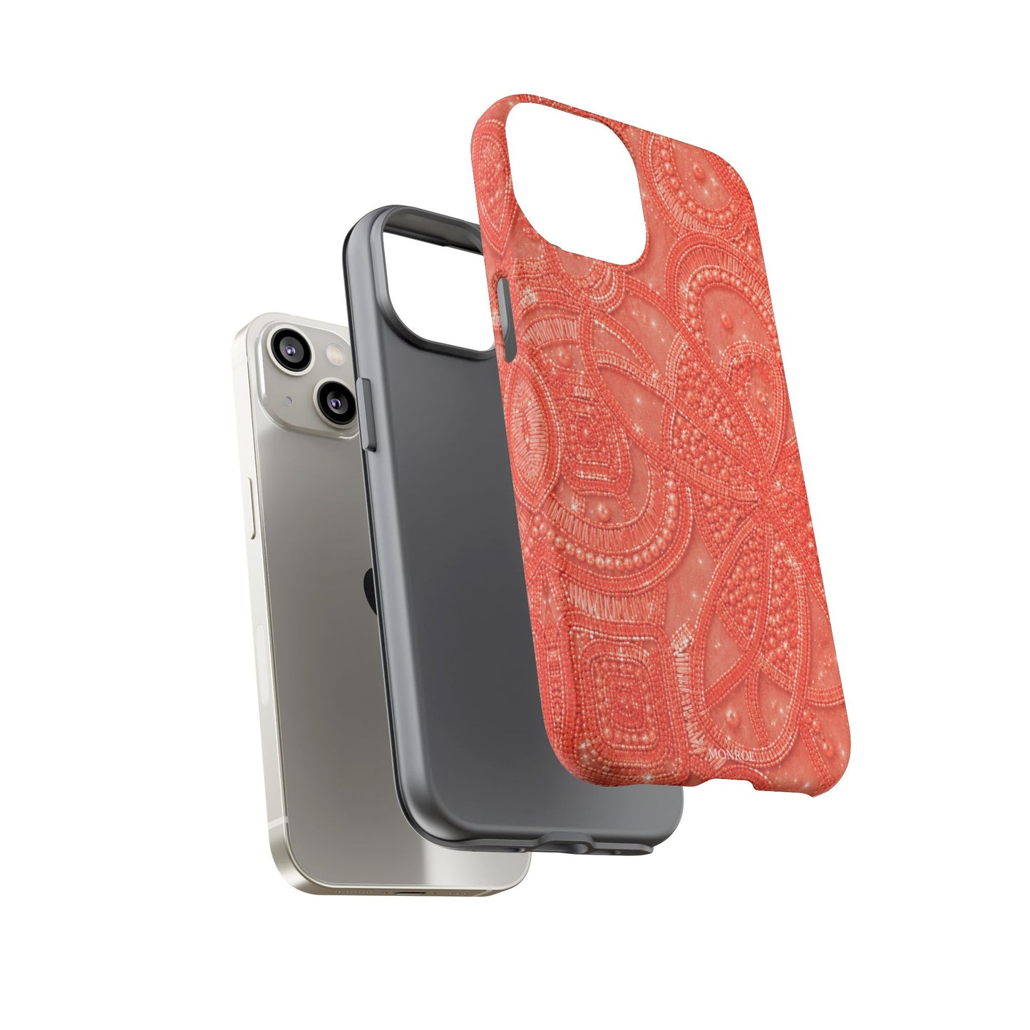 Coral Lace Tough Case