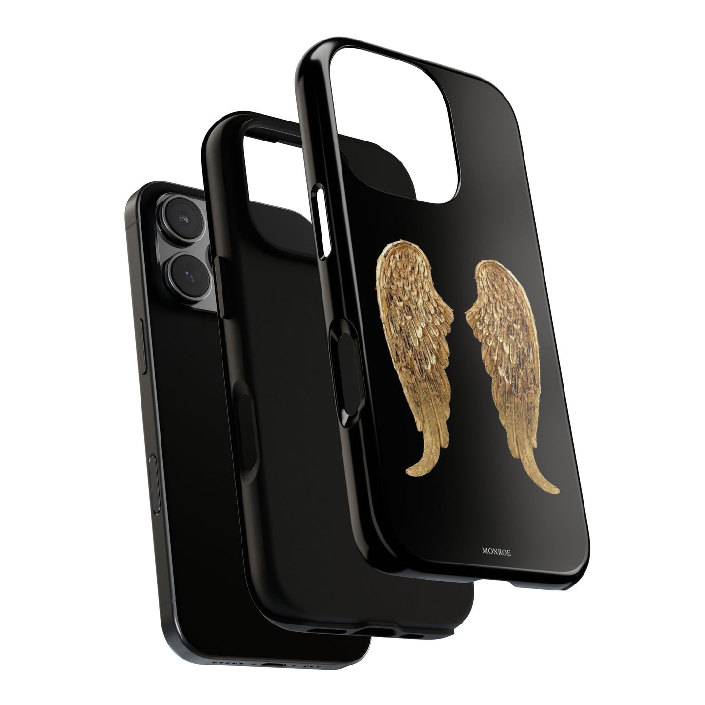 Gold Angel Wings Tough Case