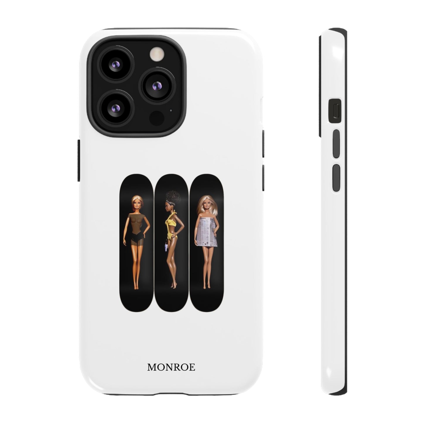 Retro Doll Skateboard Tough Case