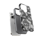 Black and Kiss Design Phone Case