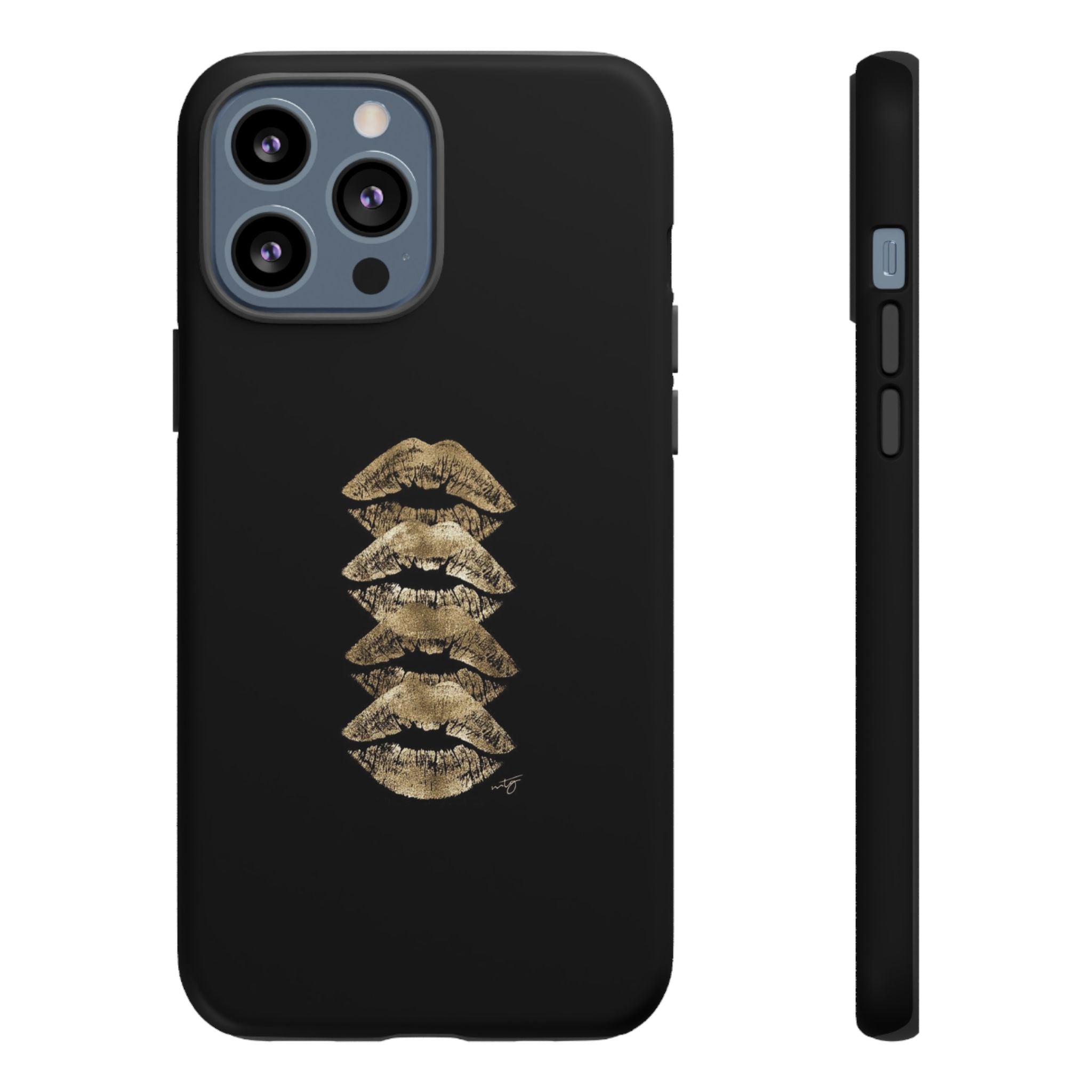 Golden Lipstick Phone Case