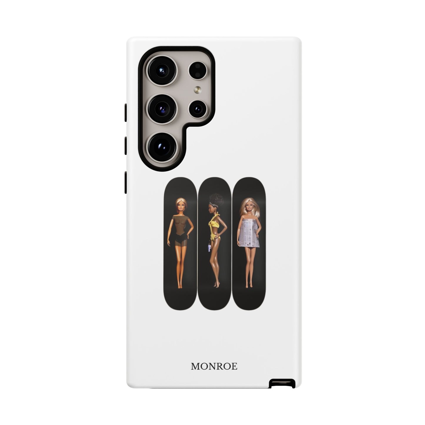 Retro Doll Skateboard Tough Case