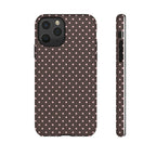 Brown Polka Phone Case