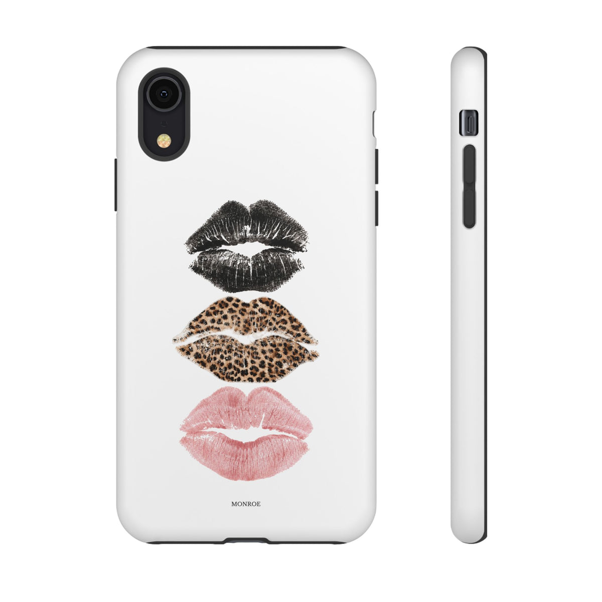 Leopard Glam Lip Tough Case