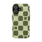 Clover Checker Tough Phone Case