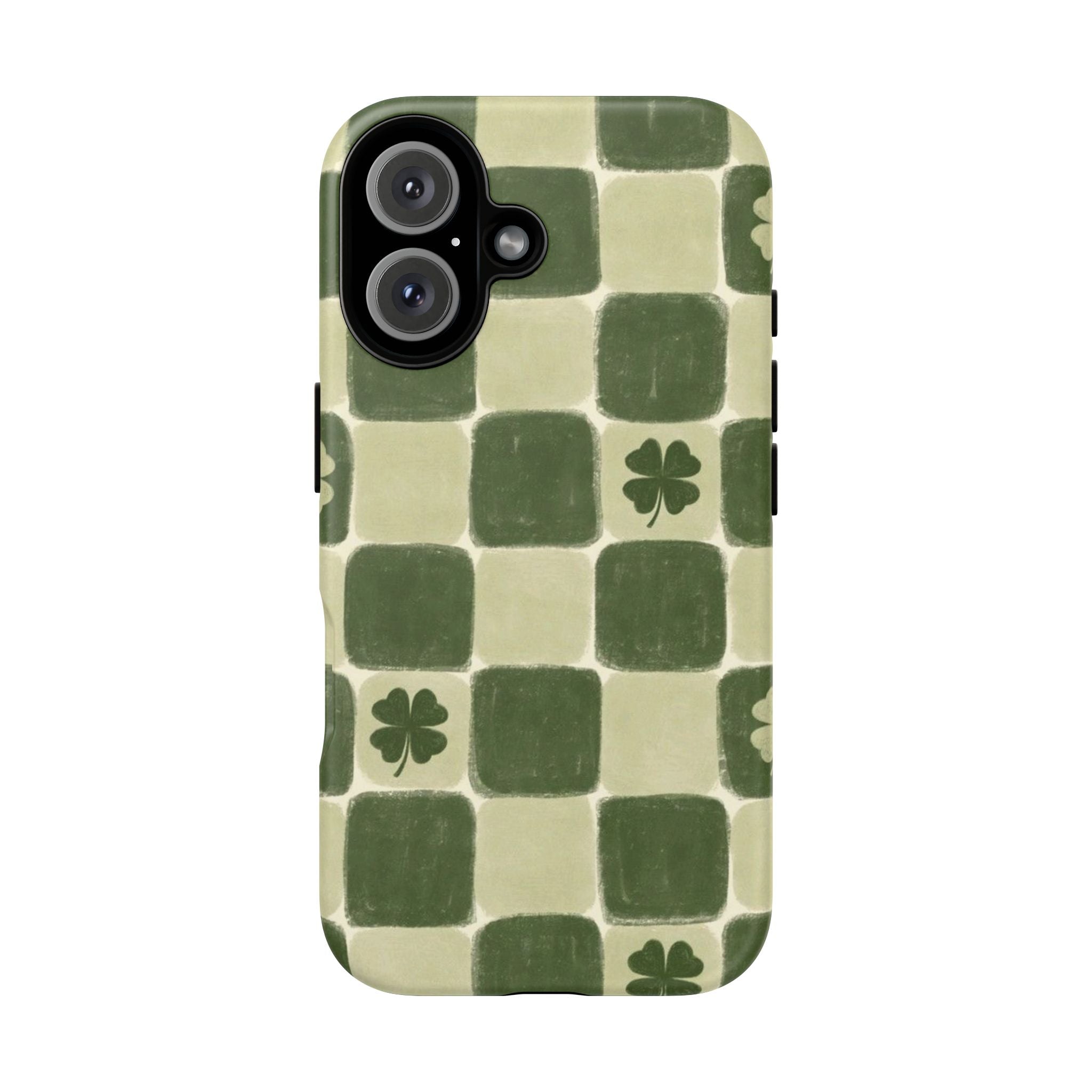 Clover Checker Tough Phone Case