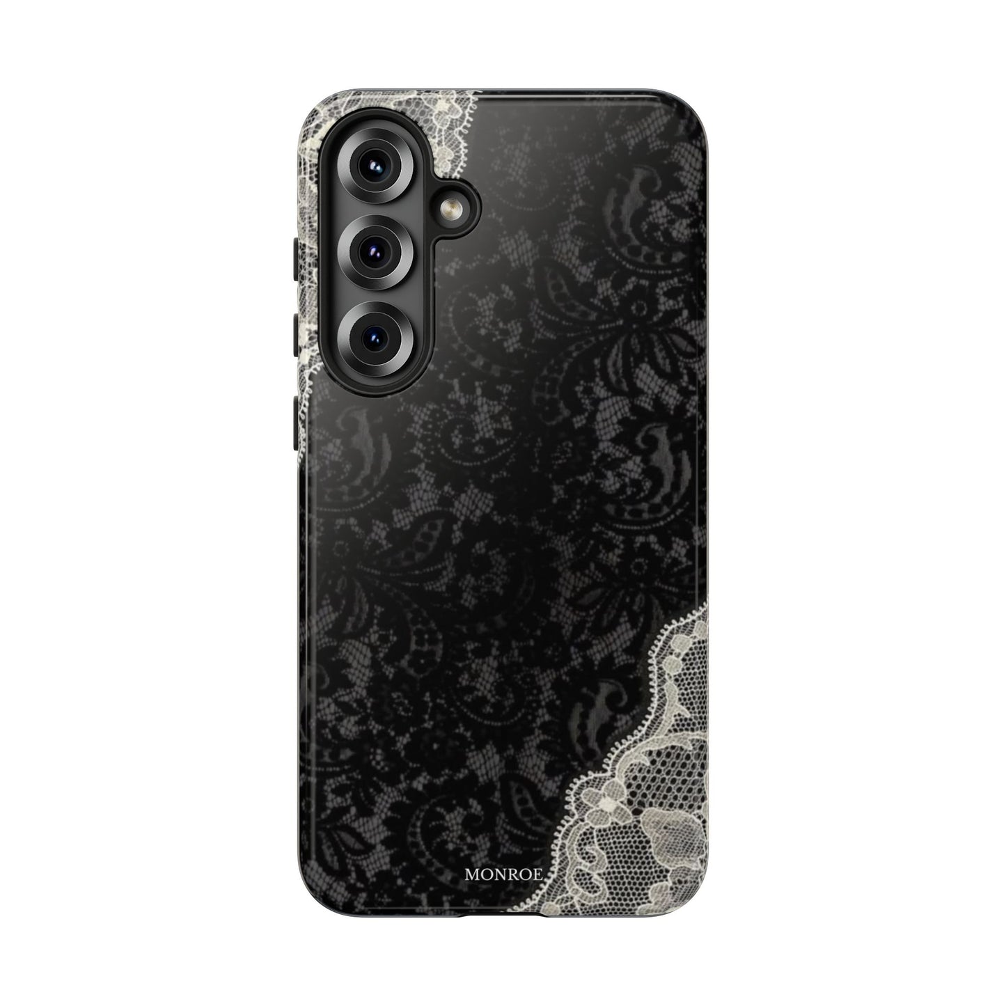 Black & White Edged Tough Case
