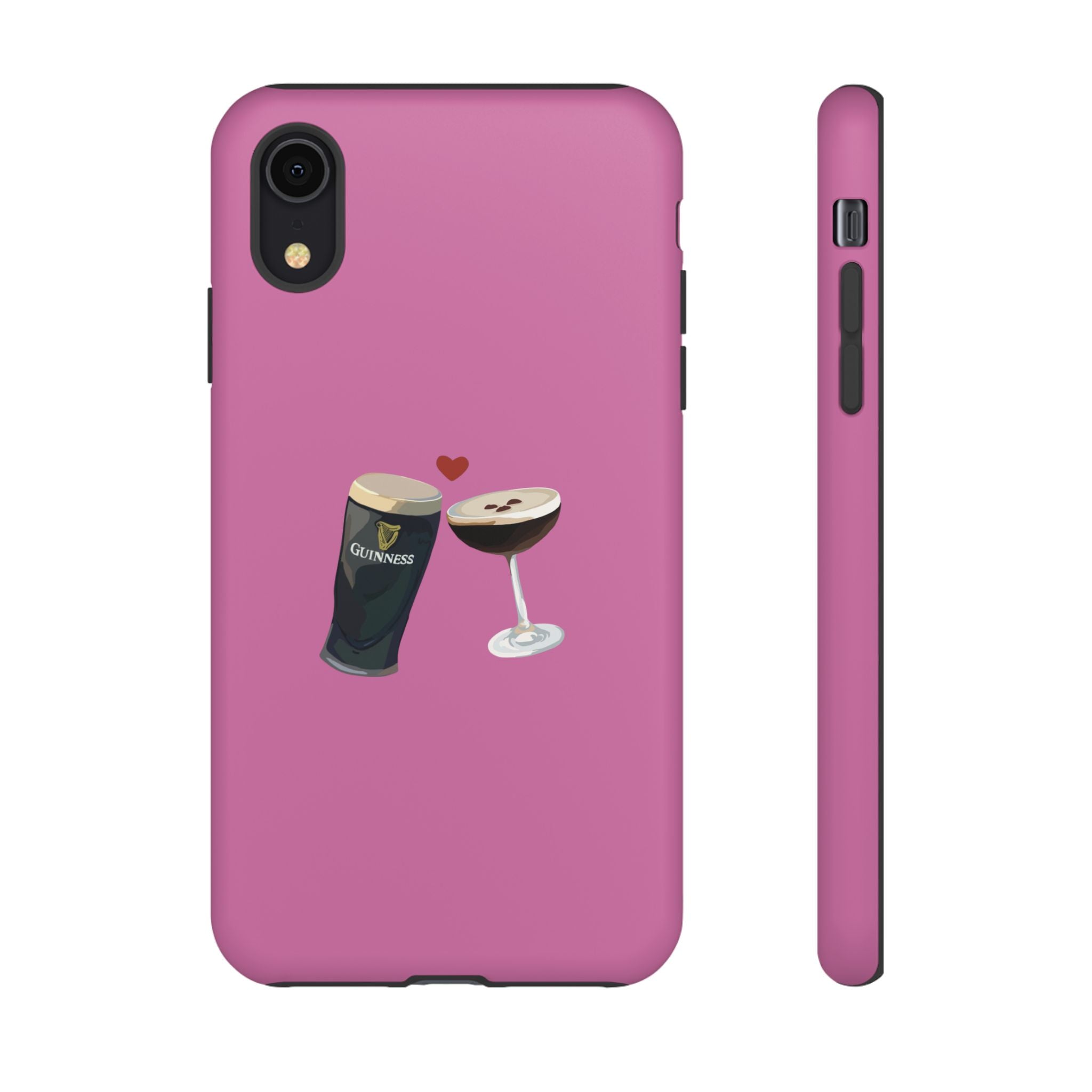 Pint & Wine Glass (Pink) Tough Case