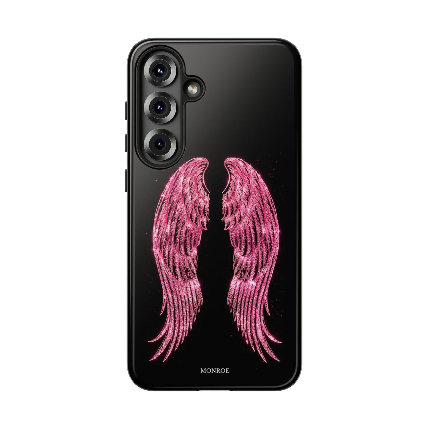 Pink Glitter Angel Tough Case