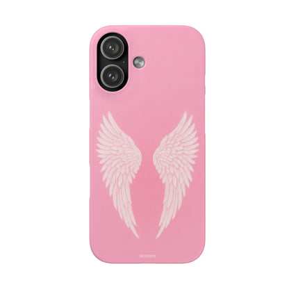 Pink Angel Wings Case