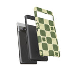 Clover Checker Tough Phone Case