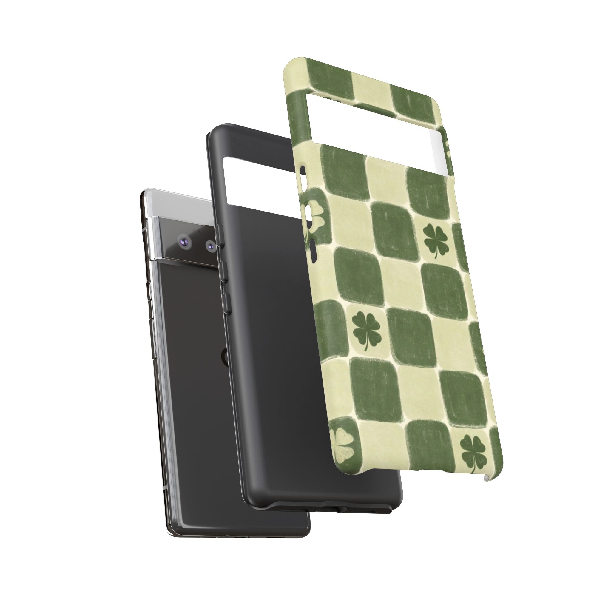 Clover Checker Tough Phone Case