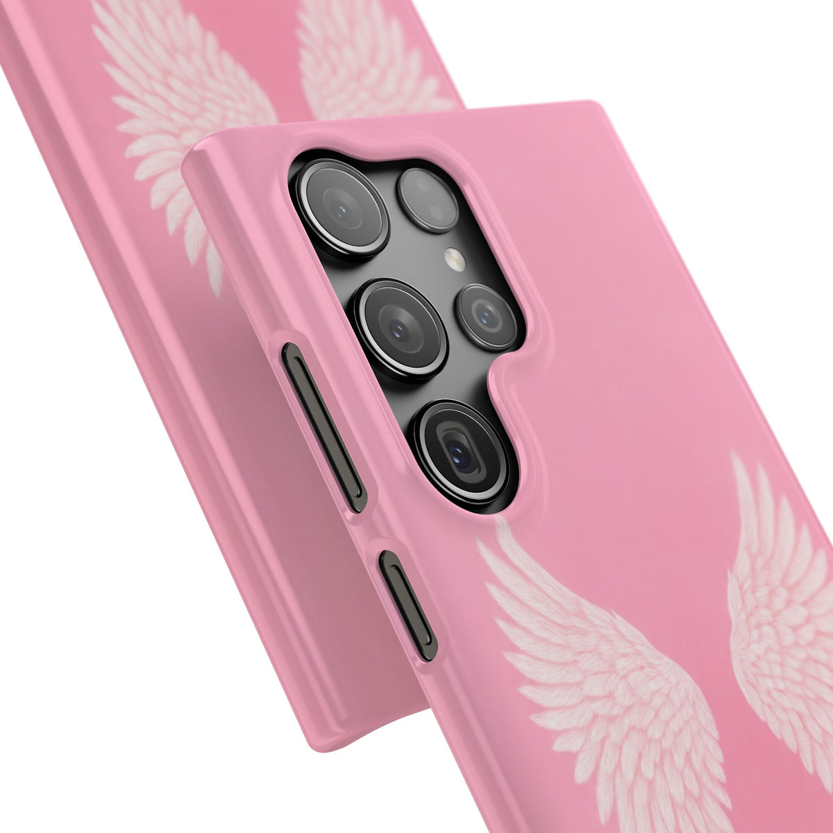 Pink Angel Wings Case