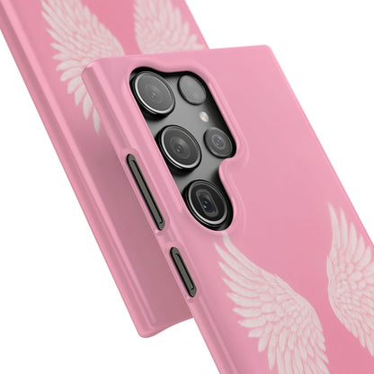 Pink Angel Wings Case
