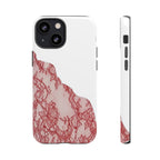Red Lace Phone Case
