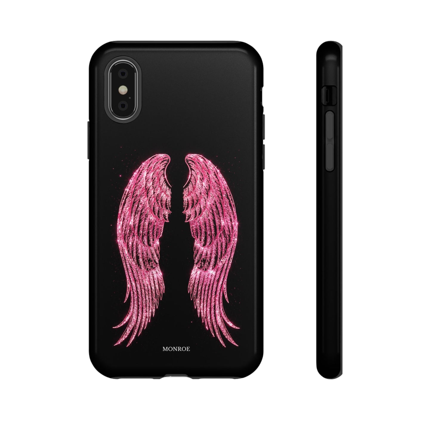 Pink Glitter Angel Tough Case