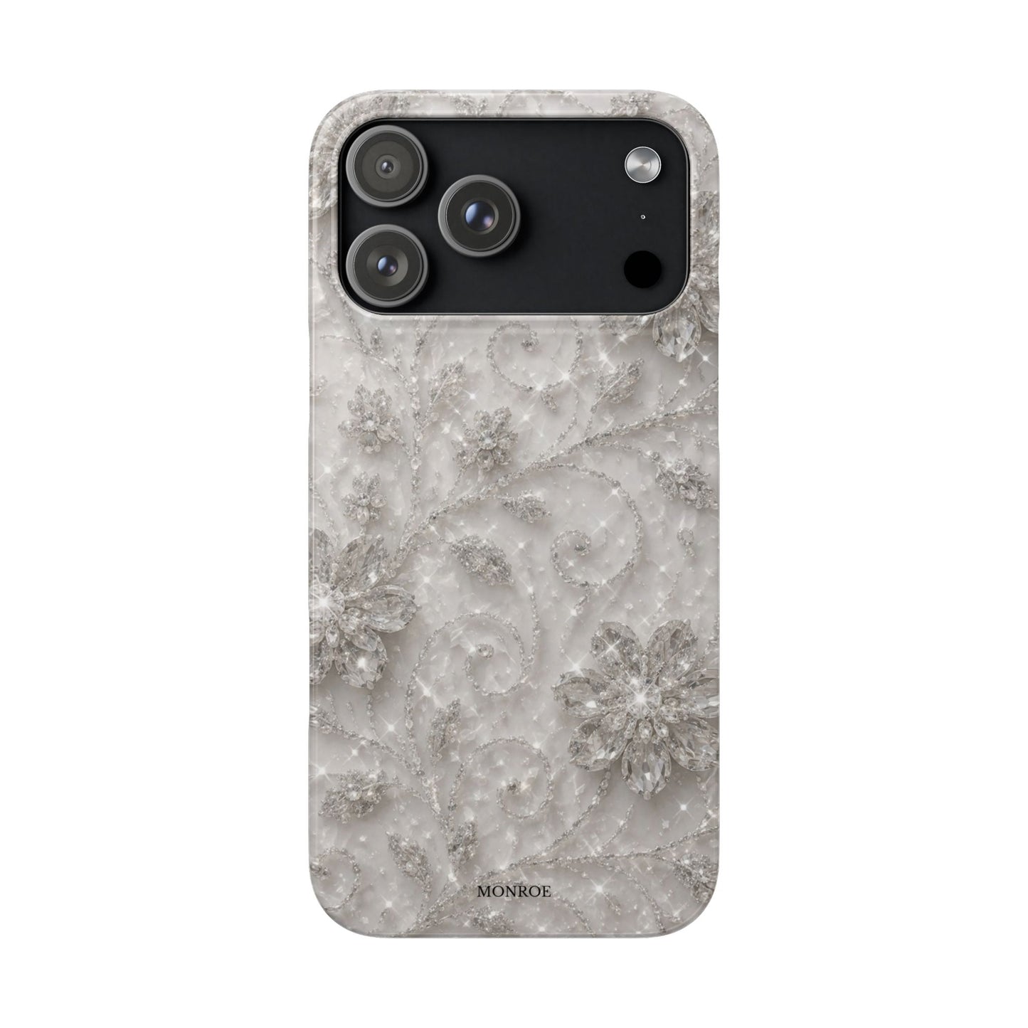 Glittery Floral Case