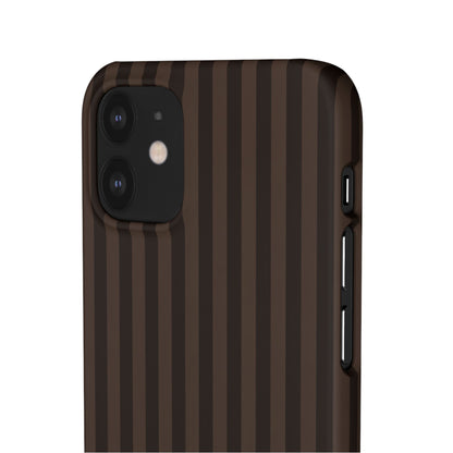 Cocoa Stripe Case