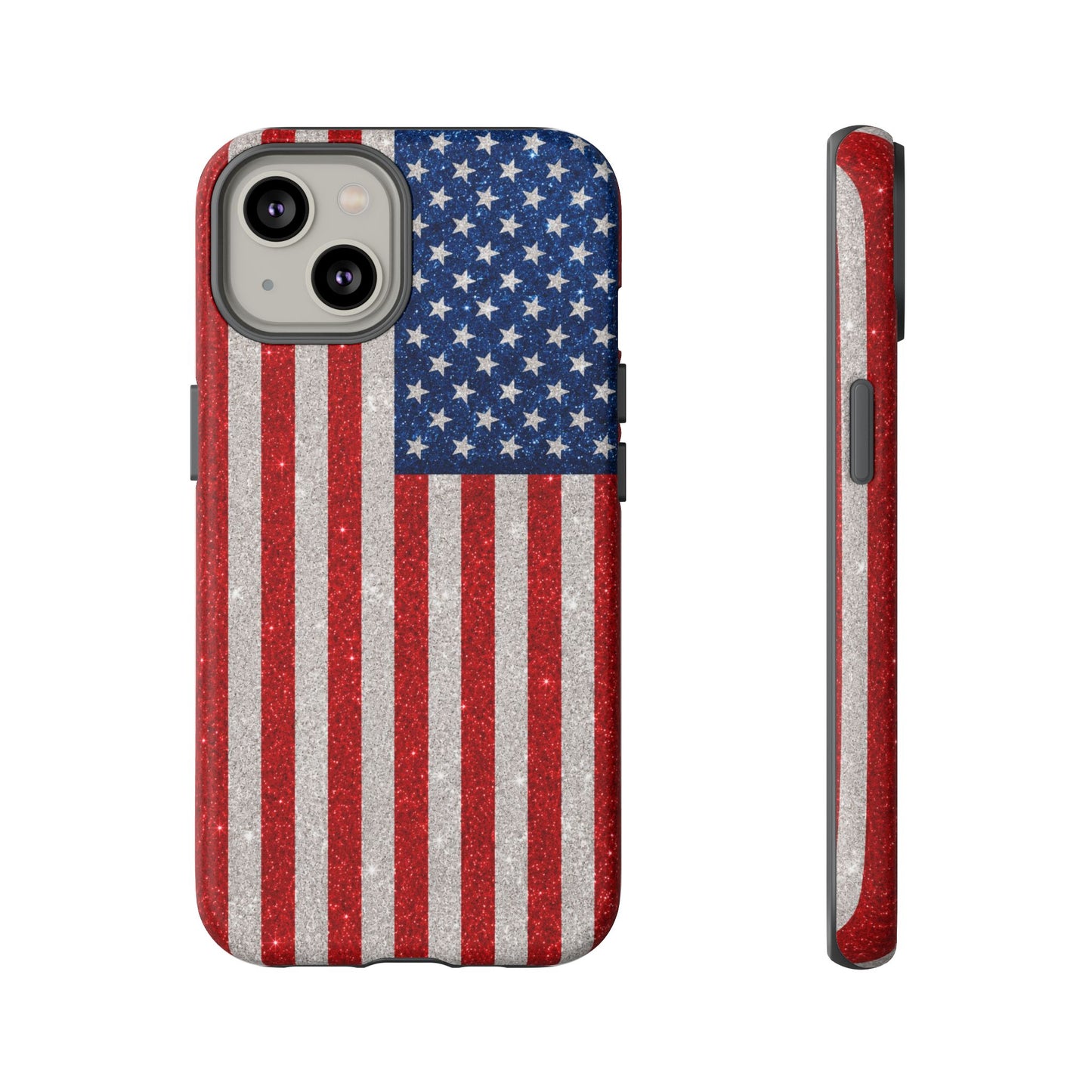 America Glitter Tough Case