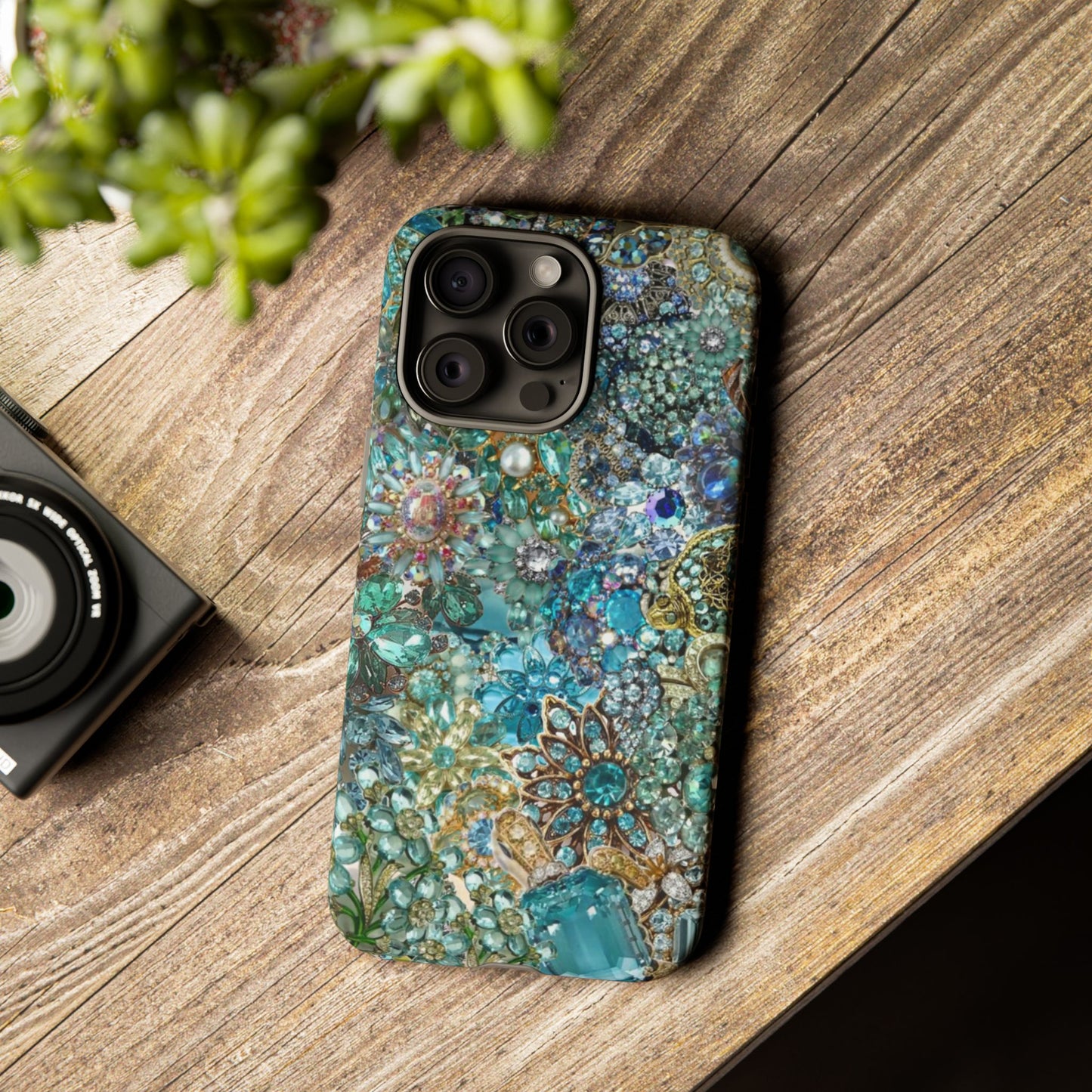 Turquoise Jewel Case