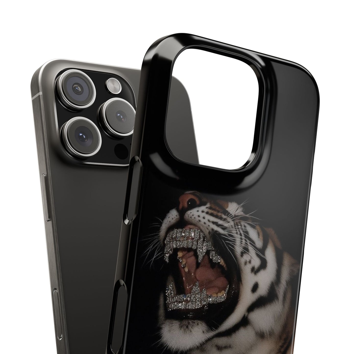Bling Tiger Snap Case