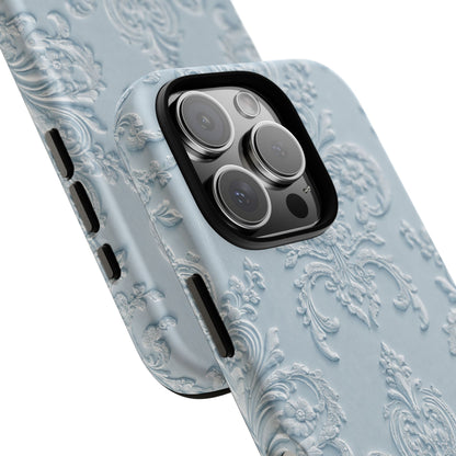 Blue Vintage Pattern Tough Case
