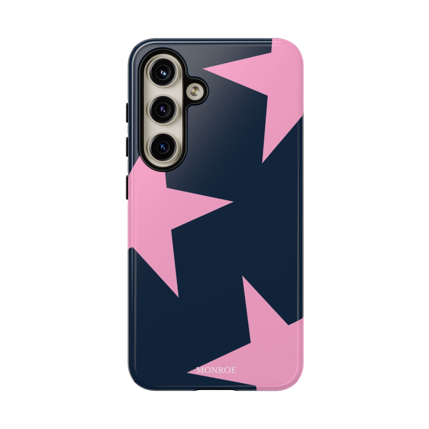 Navy & Pink Star Tough Cover