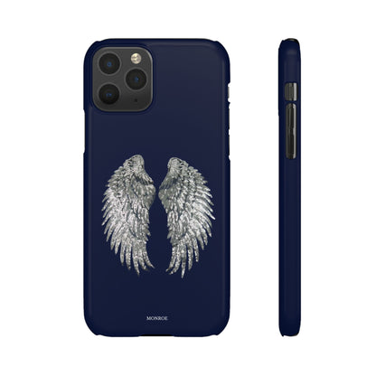 Navy Angel Wings Case
