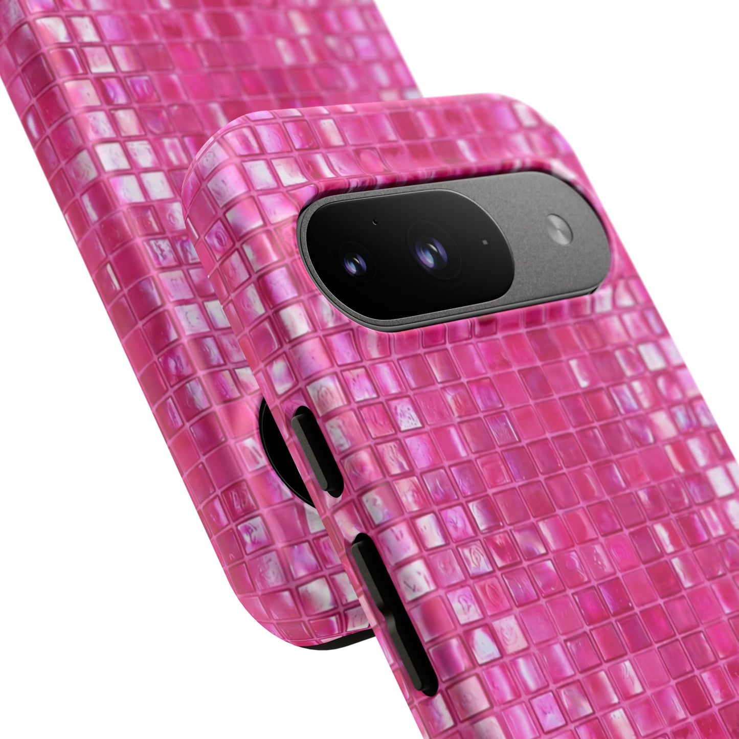 Hot Pink Mosaic Tough Case