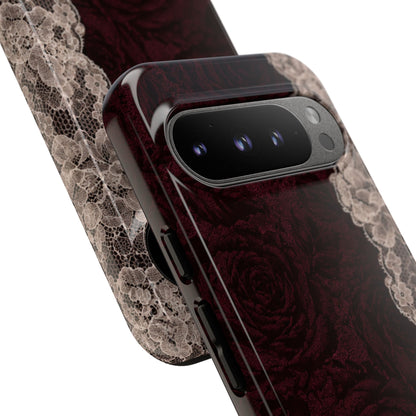 Burgundy Rose Tough Case