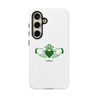 Irish Claddagh Symbol Green Tough Case