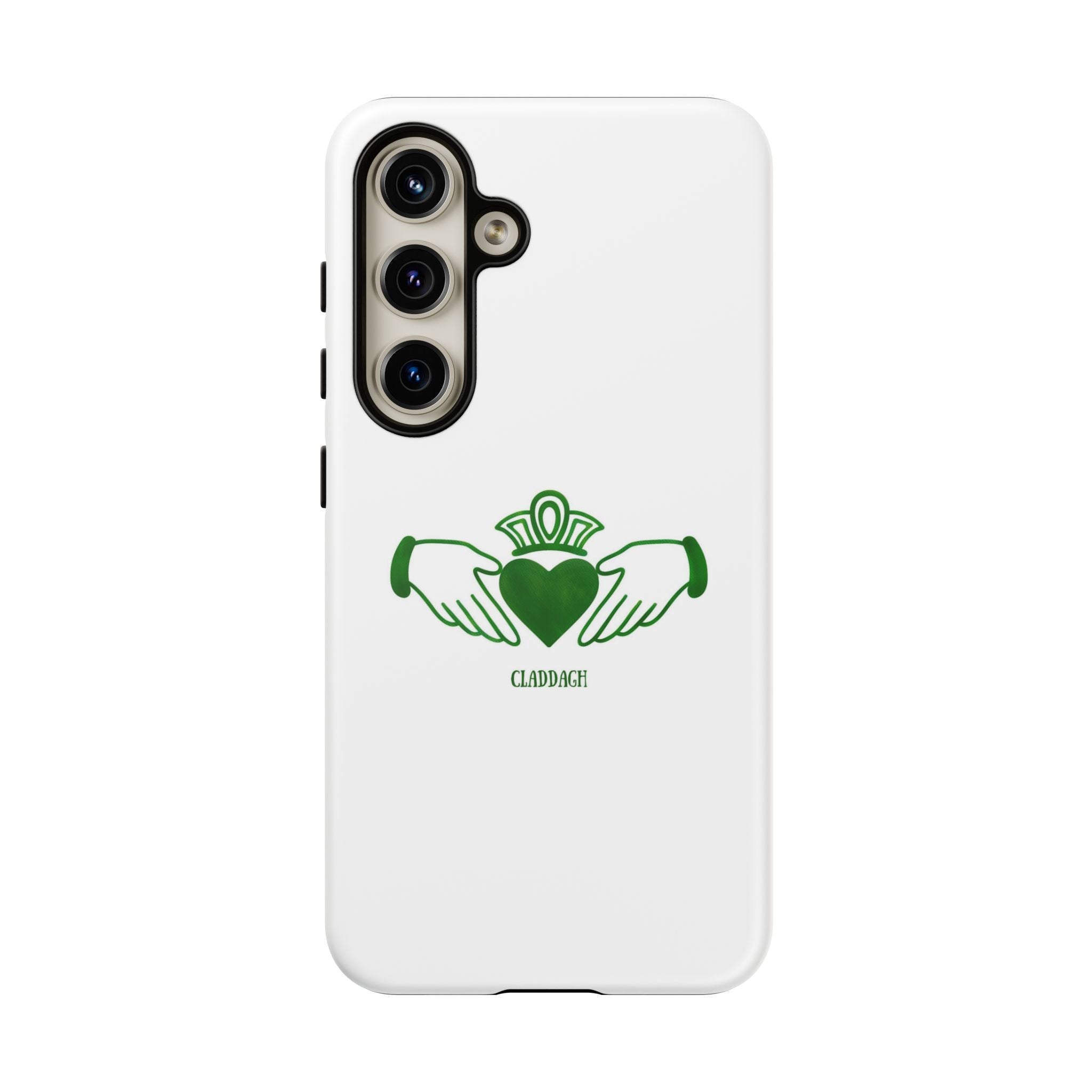 Irish Claddagh Symbol Green Tough Case