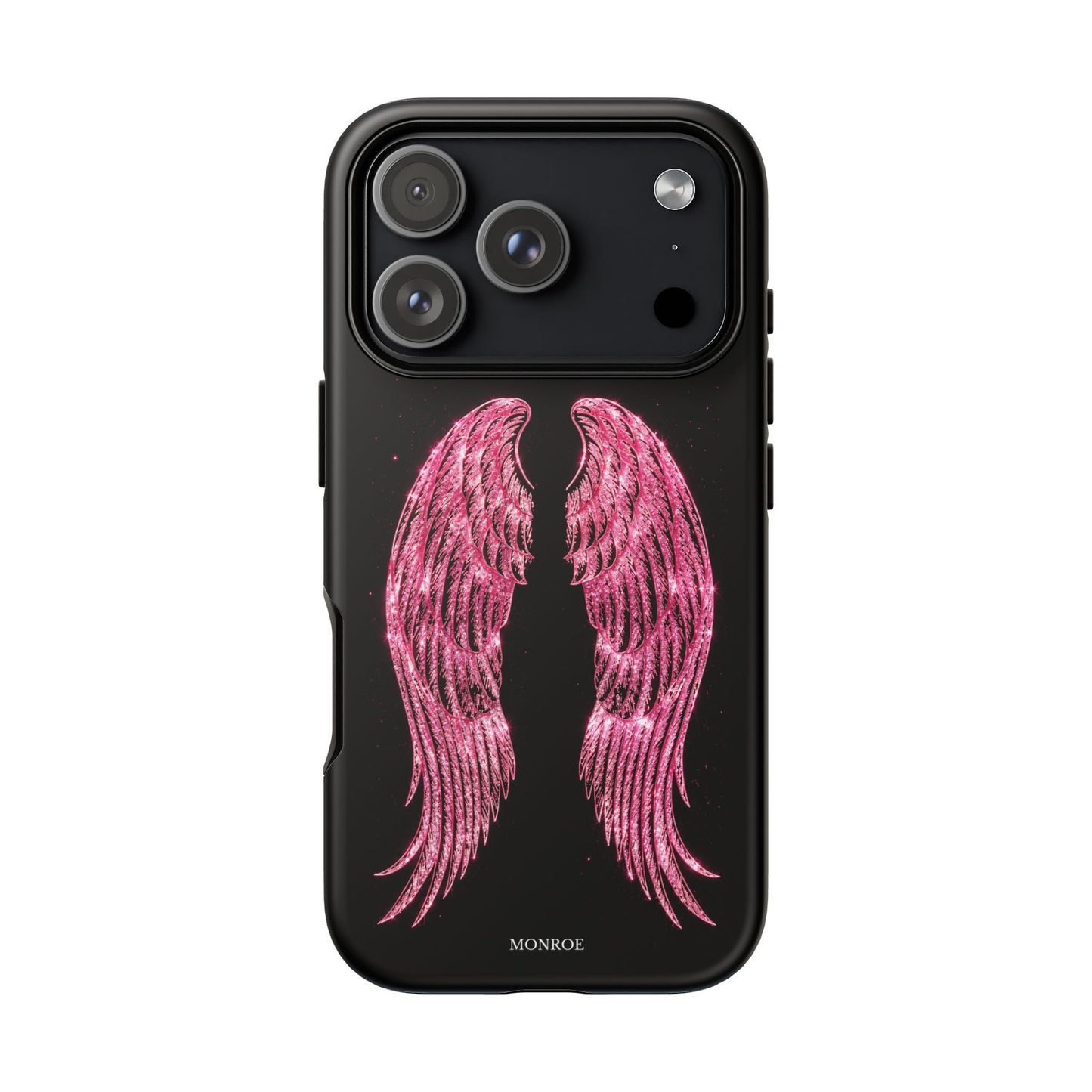 Pink Glitter Angel Tough Case