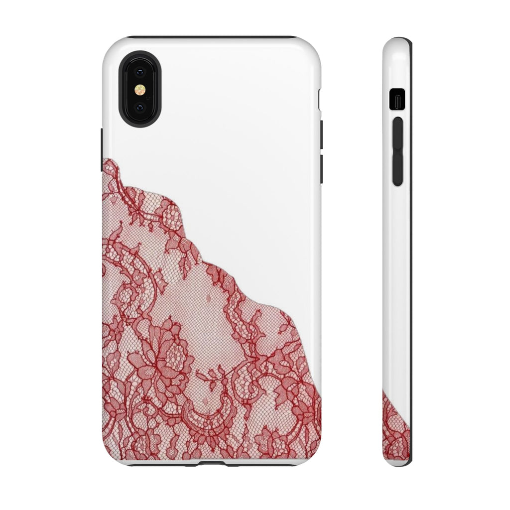 Red Lace Phone Case