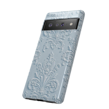 Blue Vintage Pattern Tough Case