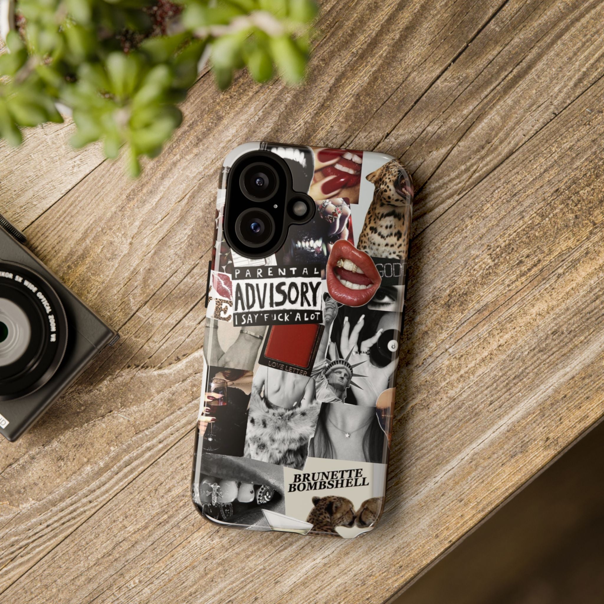 Brunette Bombshell Phone Case
