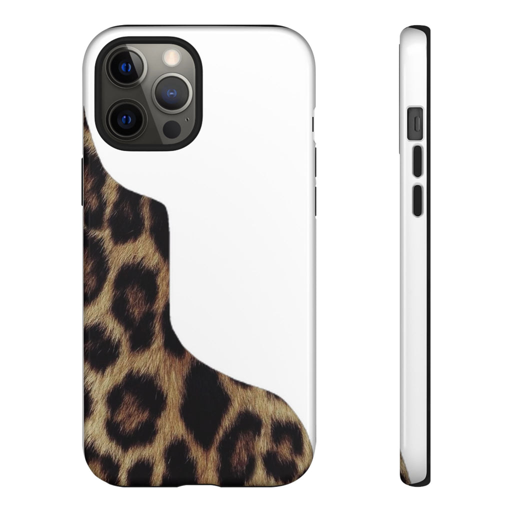 Half Cheetah Print Phone Case