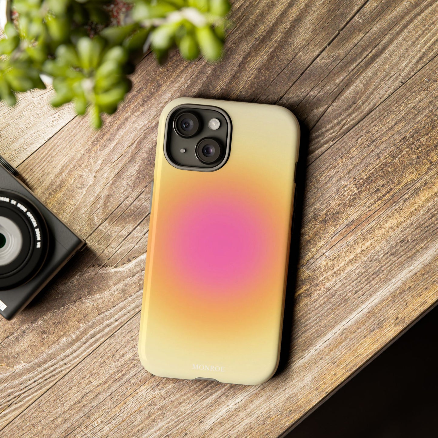 Yellow Sunset Gradient Tough Case