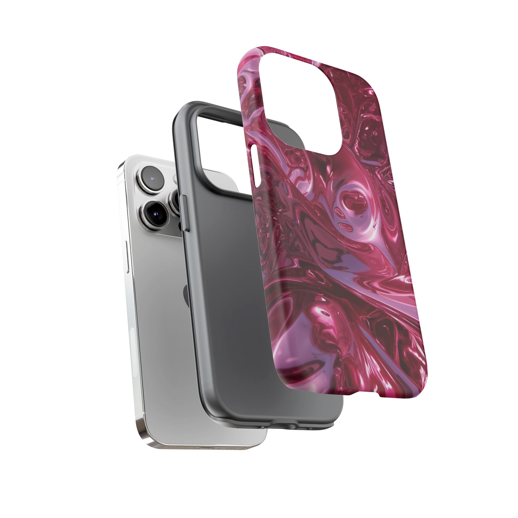 Metallic Pink Phone Case
