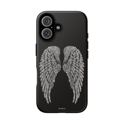 Silver Angel Wings Tough Case