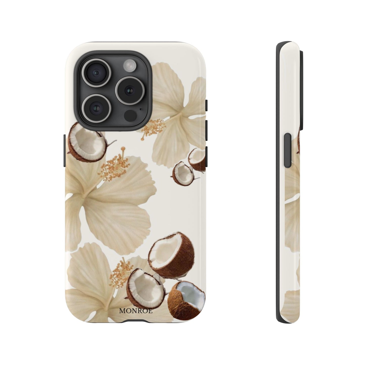 Tropical Coconut Floral Tough Case
