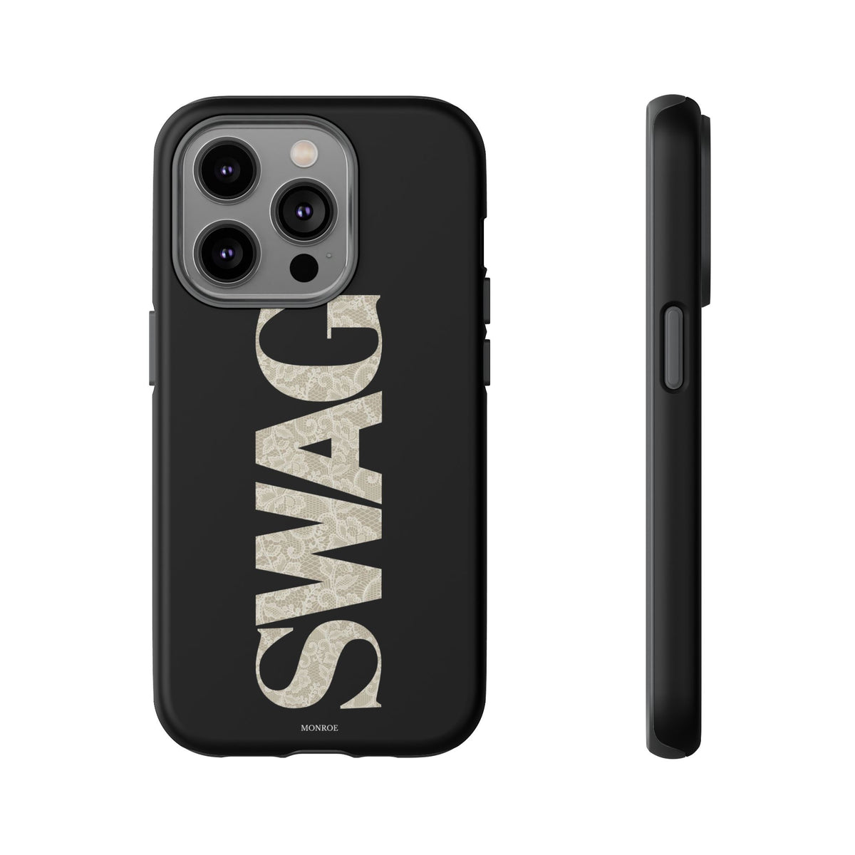 Lace Swag Black Tough Case