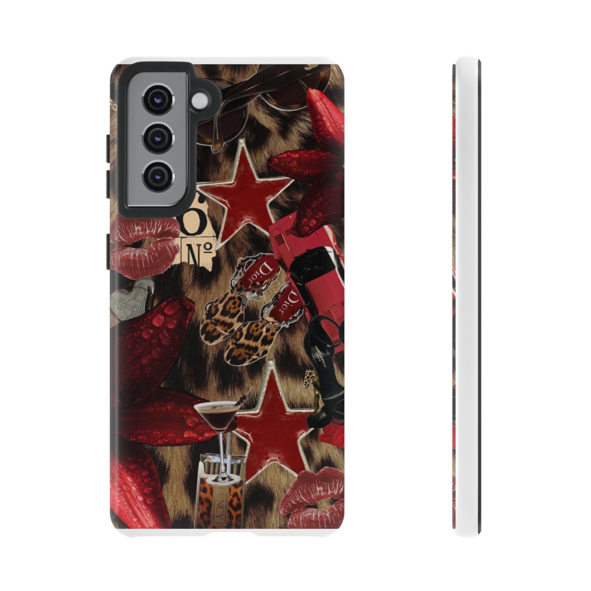 Cheetah Red Phone Case