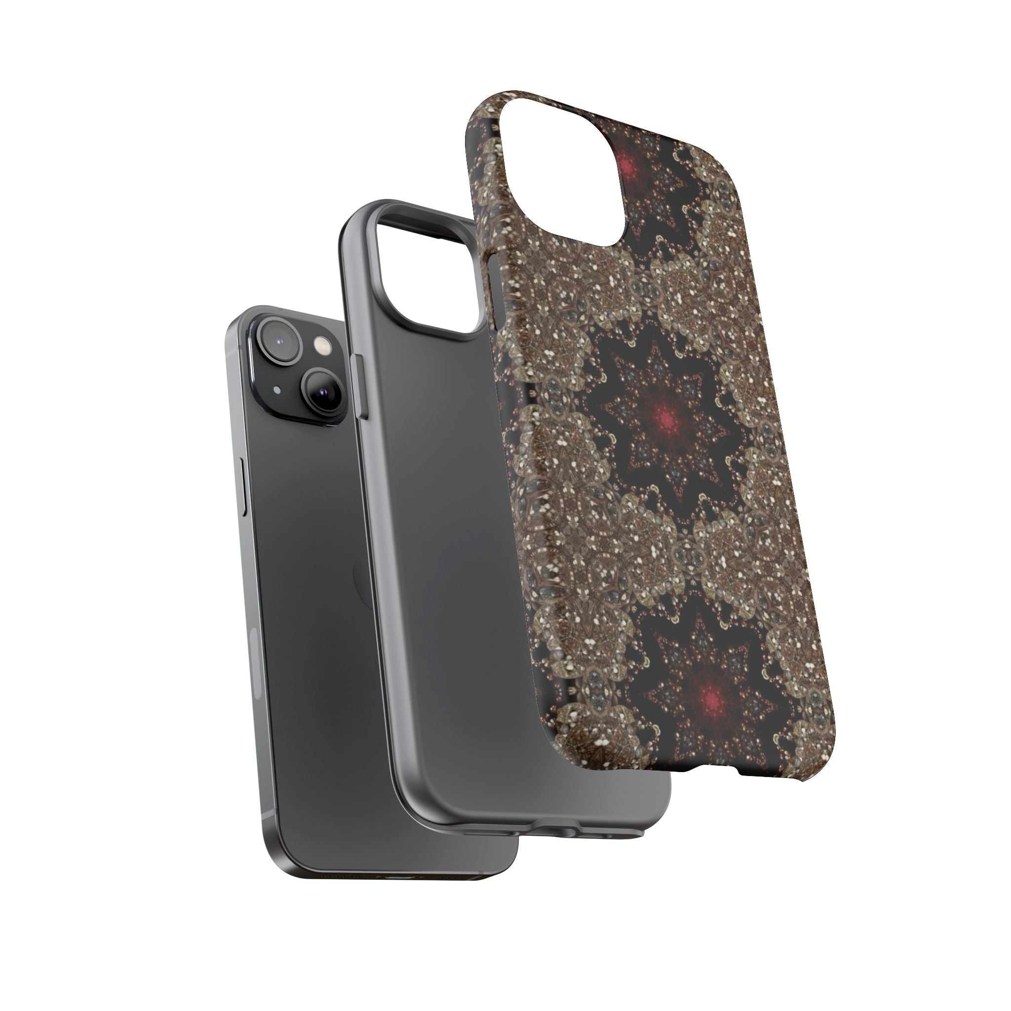 Brown Mandala Tough Protective Case